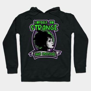 Beetlejuice Lydia Deetz Strange and Unusual Hoodie